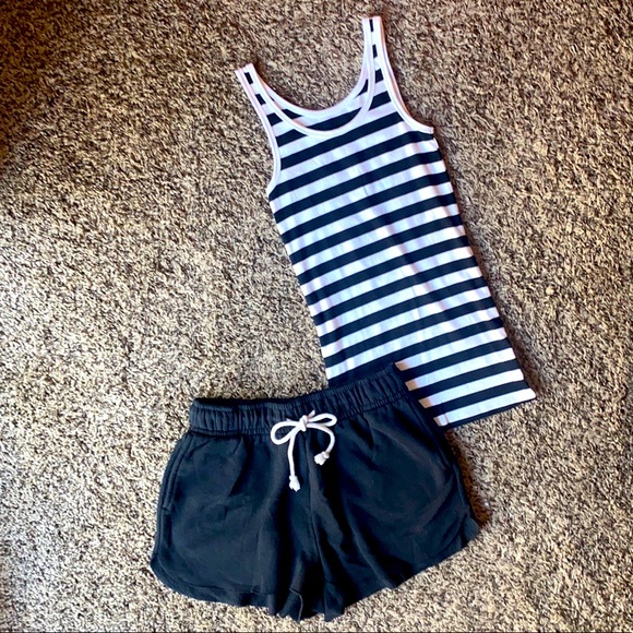 Merona Pants - Target Brand Tank Top & Sweat Shorts Outfit